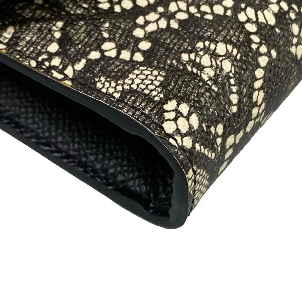 Dolce & Gabbana DOLCE&GABBANA Other Style Wallet Black Cream